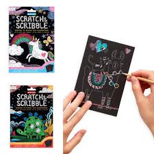 Princess Garden Scratch and Scribble Scratch Art Kit