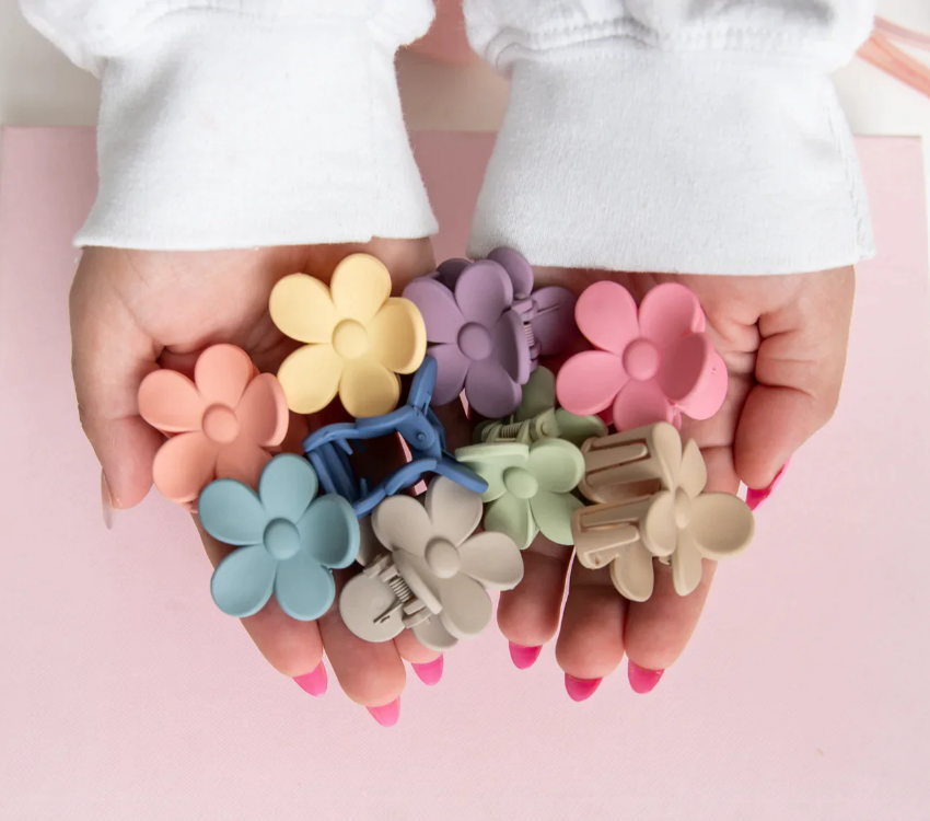 Mini Flower Hair Clip Choc Gift Shop Mini Flower Hair Clip Choc Gift Shop